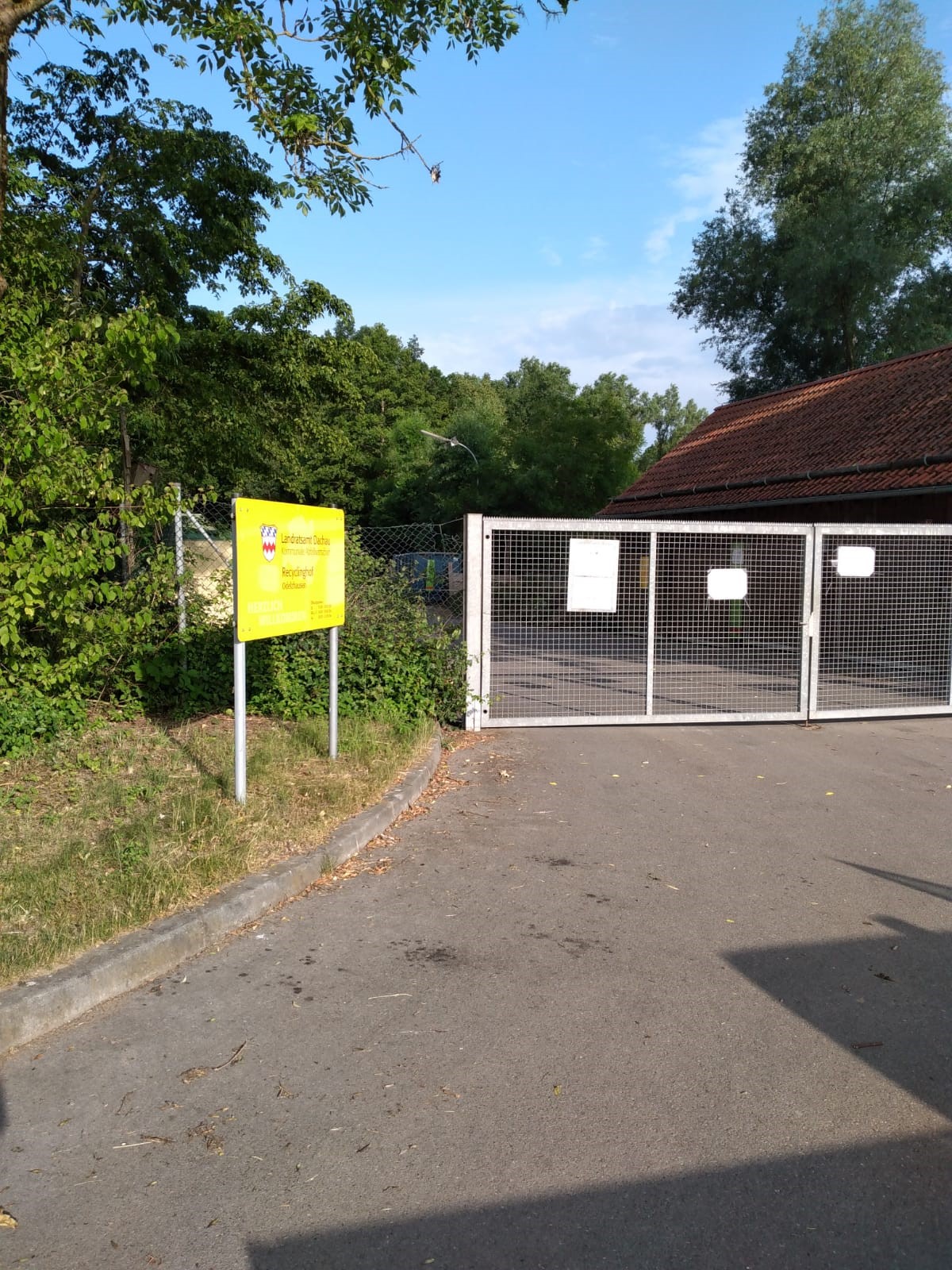 Recyclinghöfe Karlsfeld (Münchner Str.), Petershausen und Markt Indersdorf aufgrund von Sanierungsarbeiten geschlossen 