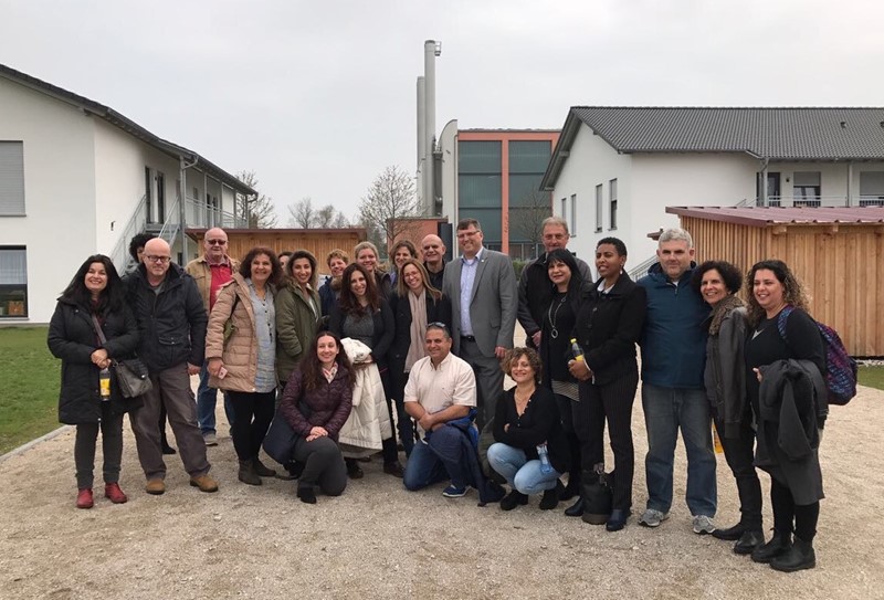 Besuch einer israelischen Studiengruppe in Karlsfeld und Dachau