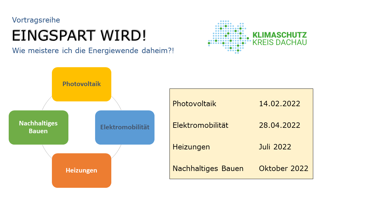 Webinar Nachhaltiges Bauen: Vortragsreihe „Eingspart wird!“ lässt die Energiewende daheim beginnen