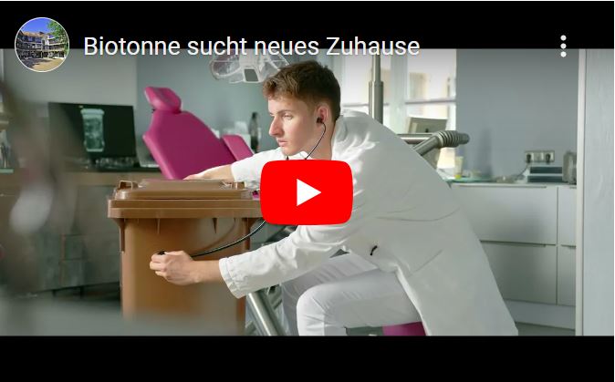 Screenshot des Clips Biotonne sucht neues zu Hause