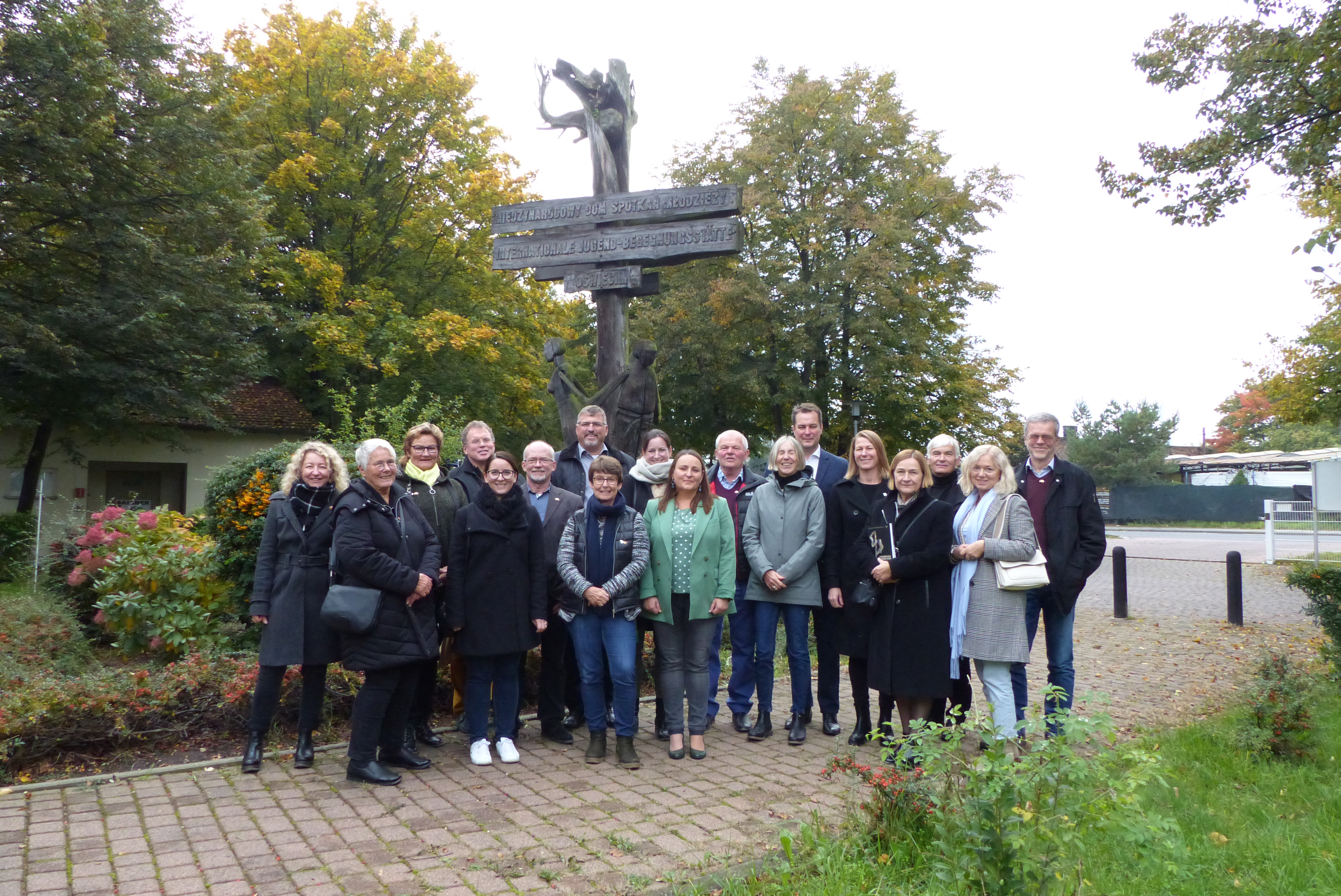 Kreistagsdelegation besucht den Partnerlandkreis Oświęcim/Auschwitz