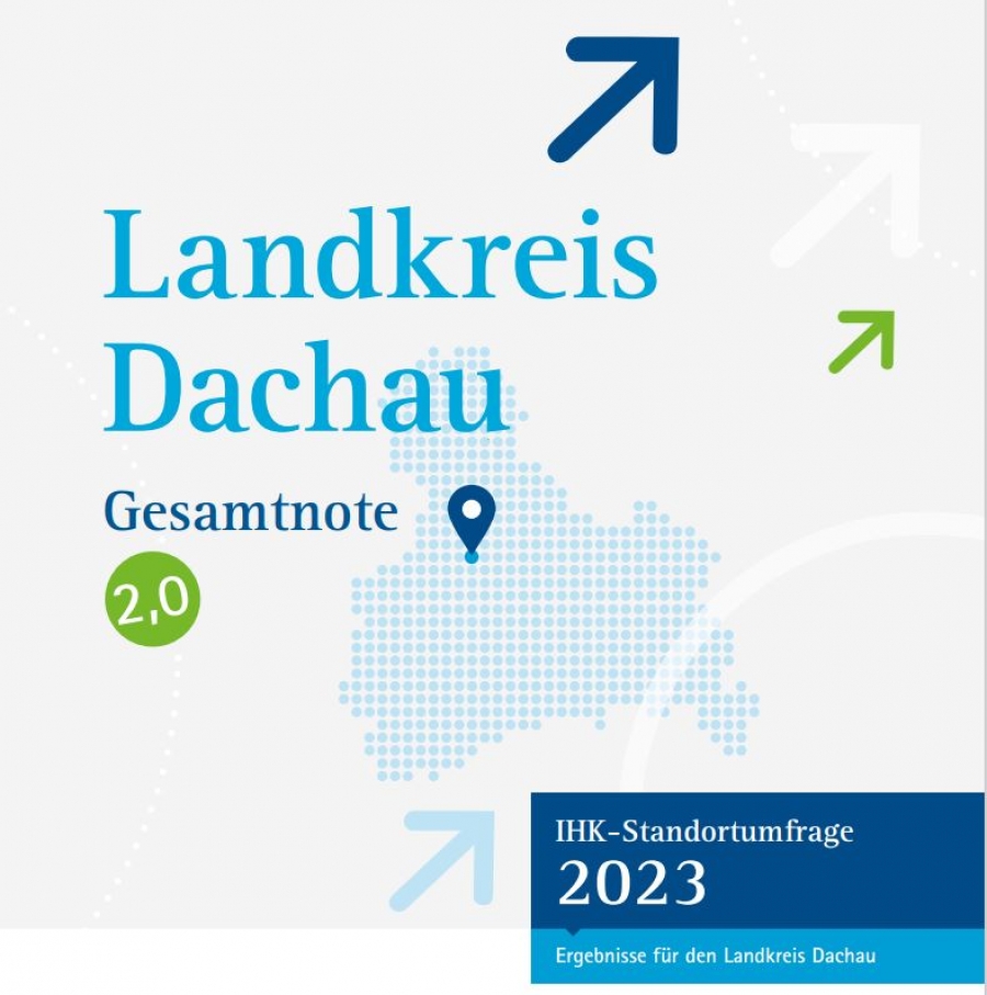 IHK-Standortumfrage: Landkreis Dachau auf Platz 3 in Oberbayern
