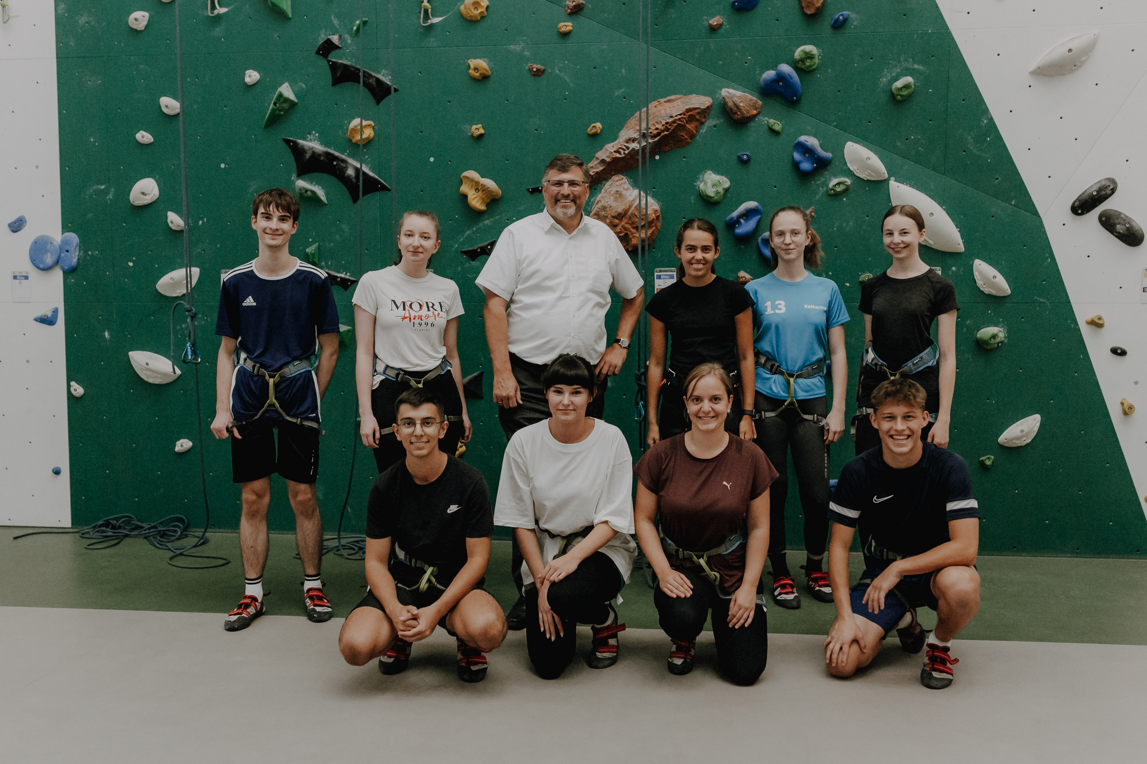 Hoch hinaus für das Team Landratsamt 