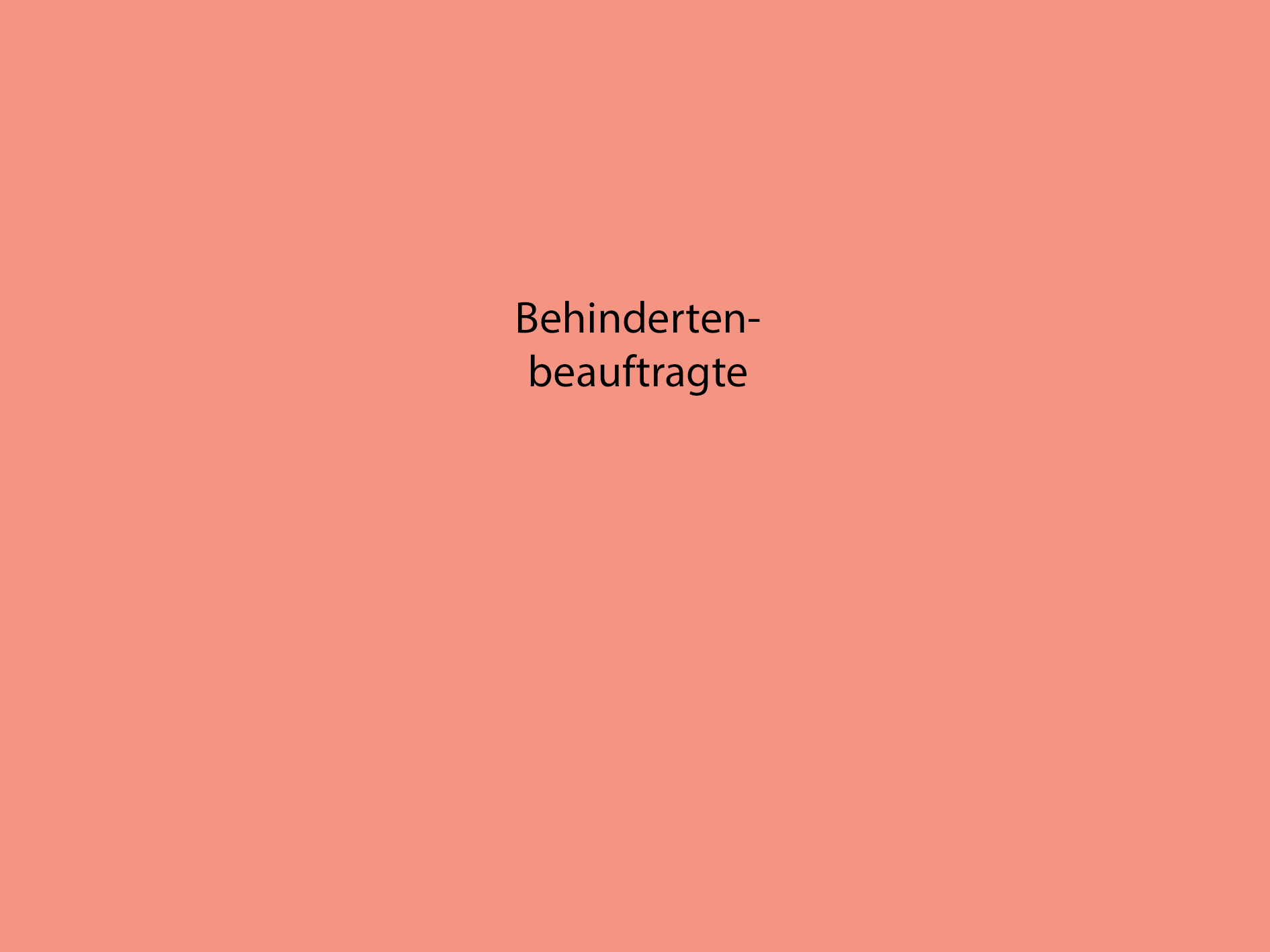 Behindertenbeauftragte