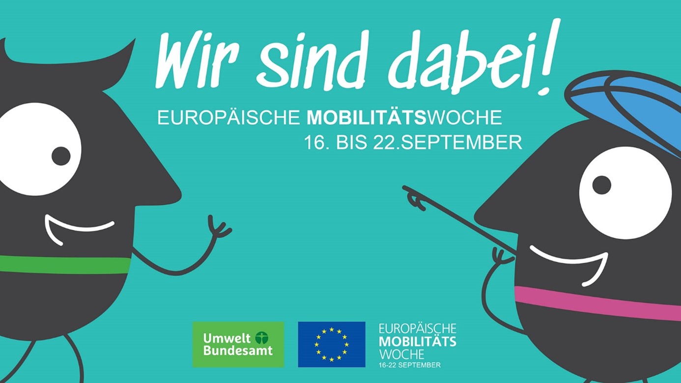 Europäische Mobilitätswoche Leider haben wir keinen Alternativtext zu diesem Bild, aber wir arbeiten daran.