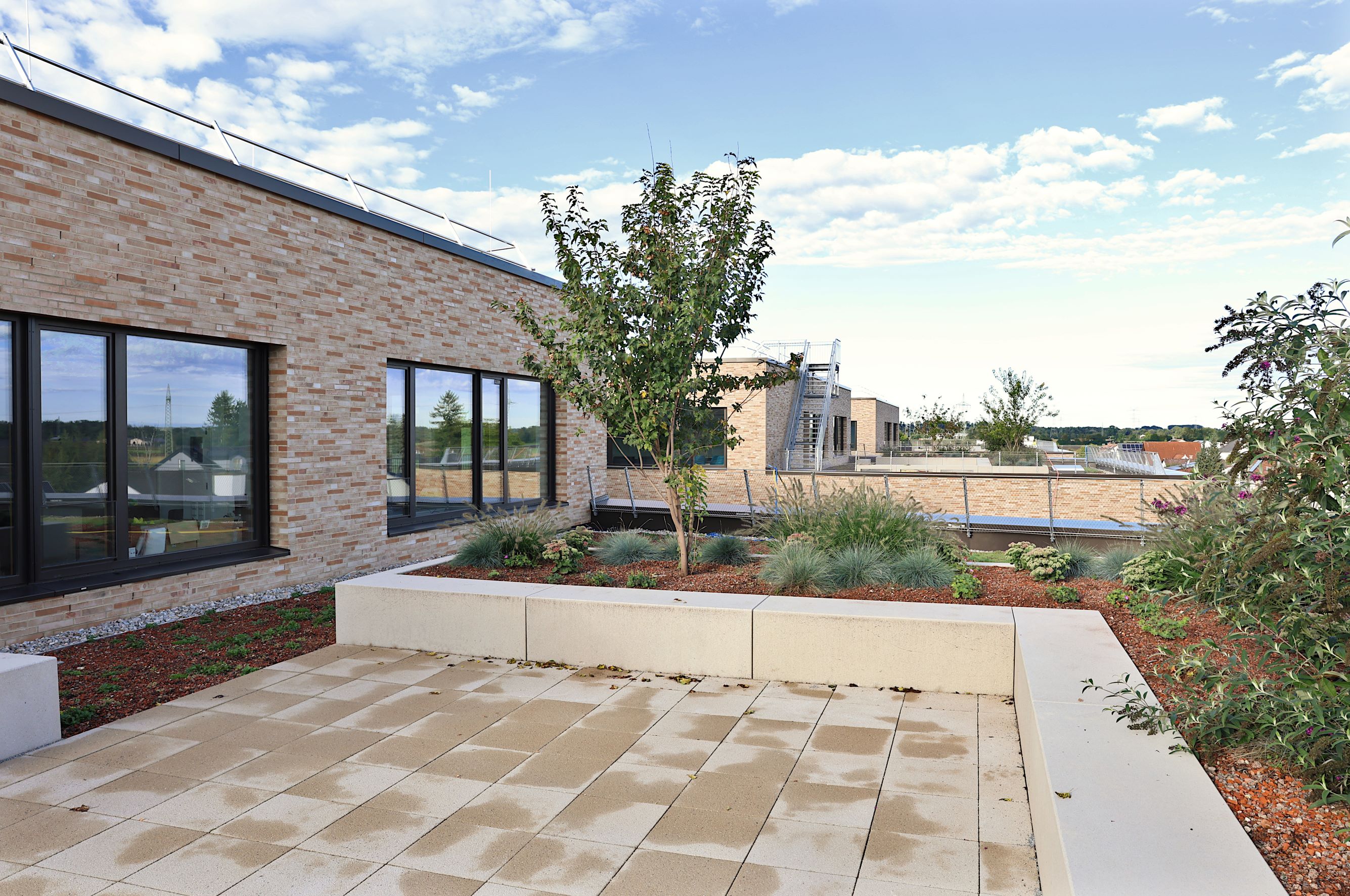 Gymnasium Karlsfeld: Terrasse