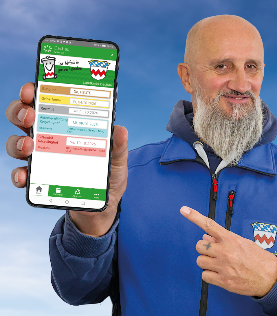 Entsorgungskalender 2026 jetzt online verfügbar