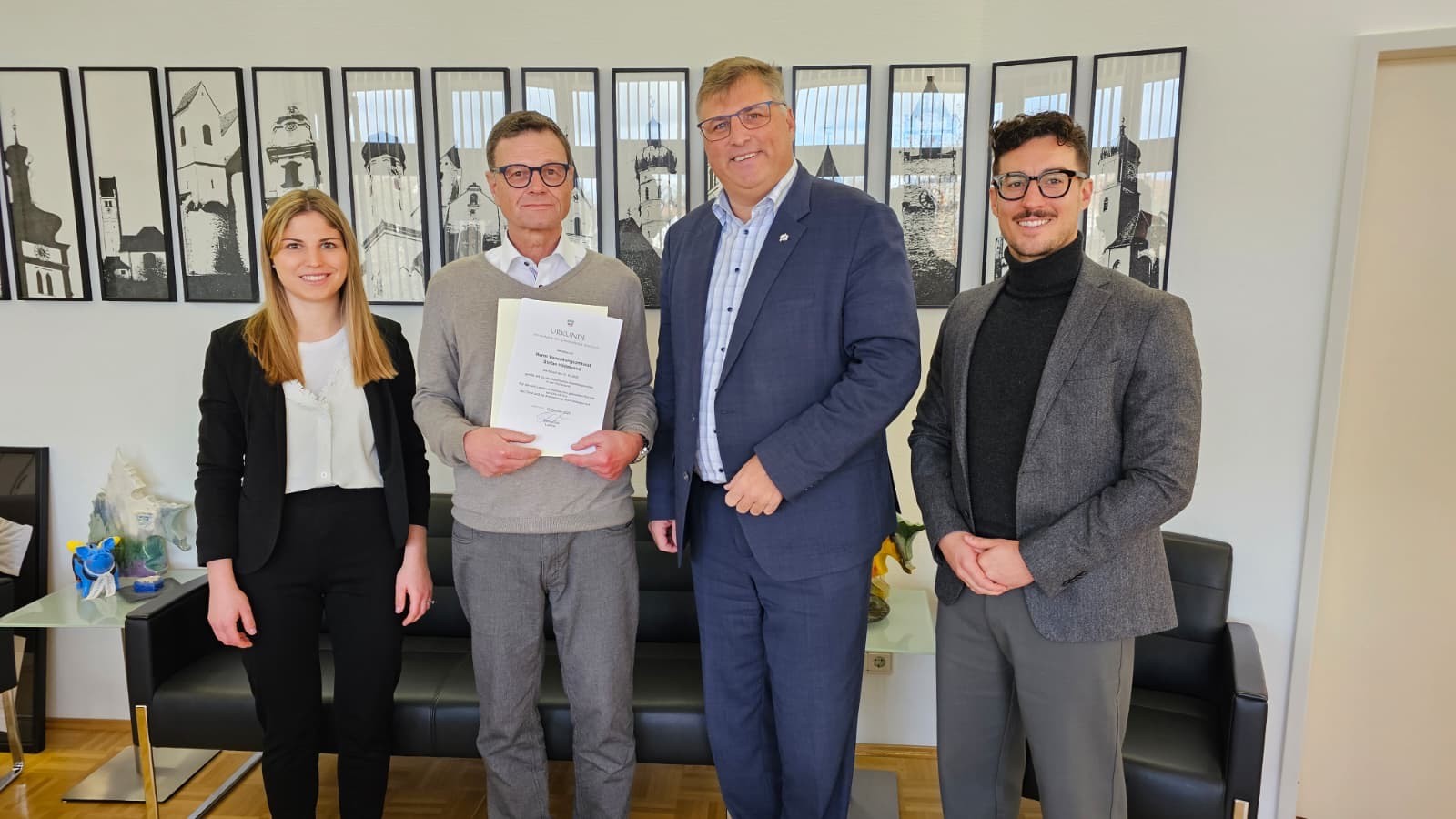 Landratsamt Dachau verabschiedet Stefan Hildebrand in den Ruhestand