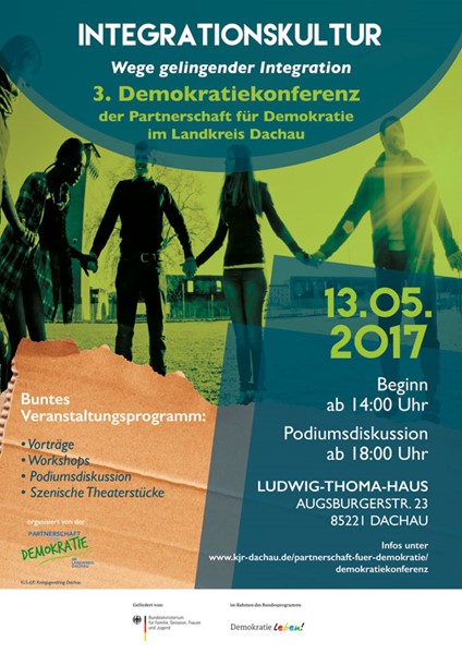 „Wege gelingender Integration“ - 3. Demokratiekonferenz der Partnerschaft für Demokratie im Landkreis Dachau