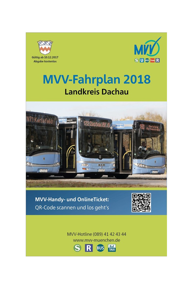 Neues Fahrplanheft für den Landkreis Dachau 
