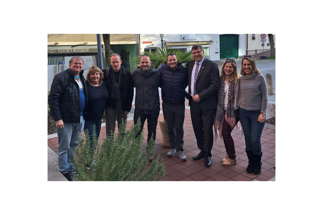Israelische Bildungsdelegation in Dachau