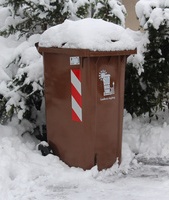 Tipps damit die Biotonne nicht einfriert