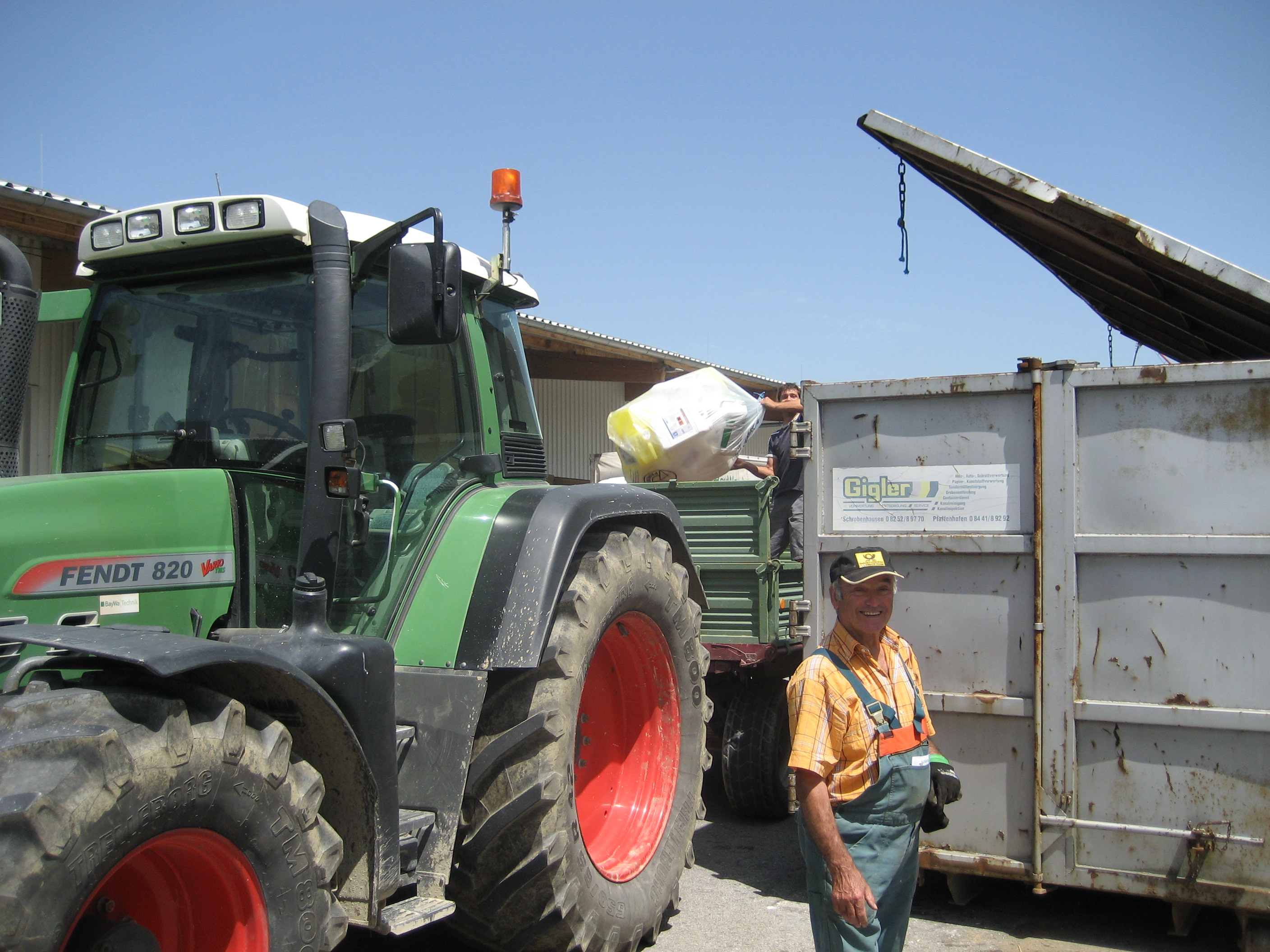 Wichtige Information für Landwirte: Kostenlose Rücknahme von Pflanzenschutzverpackungen am 20./21.06.