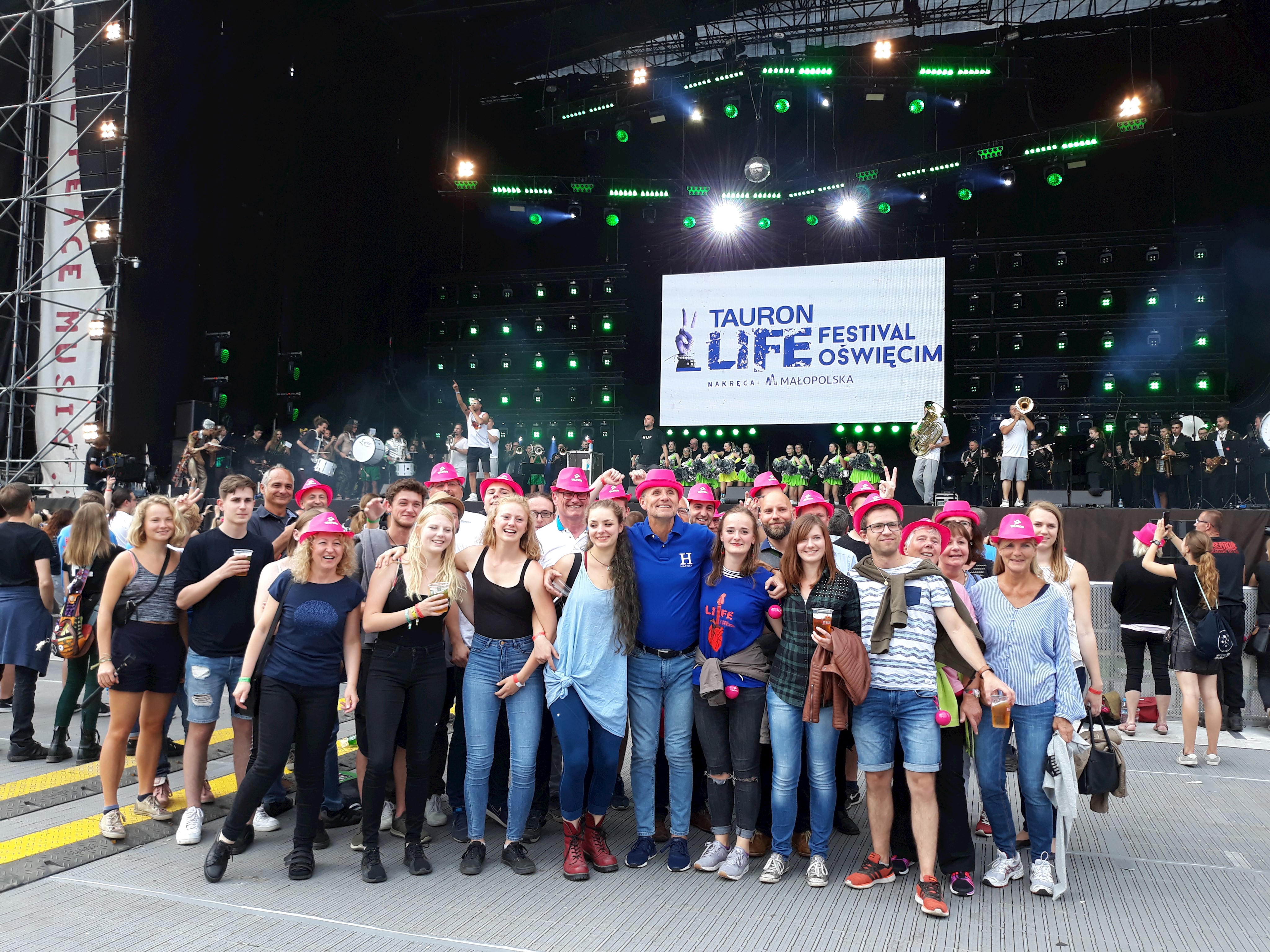 Dachauer Gruppen besuchen Partnerlandkreis Oświęcim – Bigband spielt bei „Life“-Musik-Festival