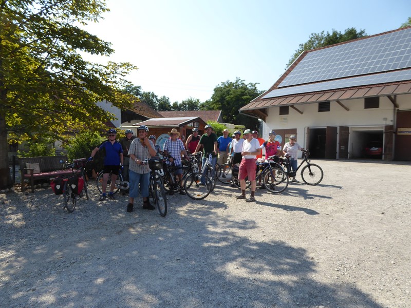 Fahrradtour „Durch das Land, wo Milch und Honig fließen“