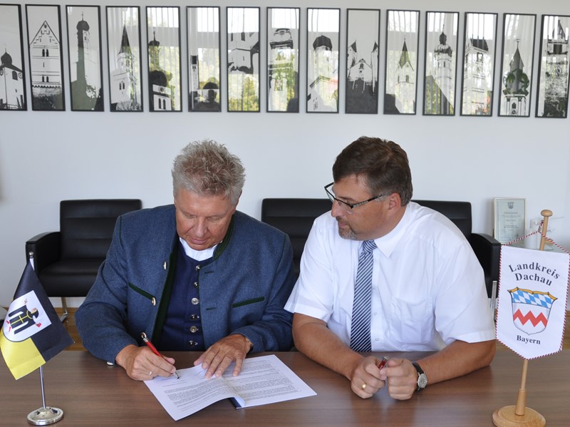 Oberbürgermeister Dieter Reiter zu Besuch in Dachau