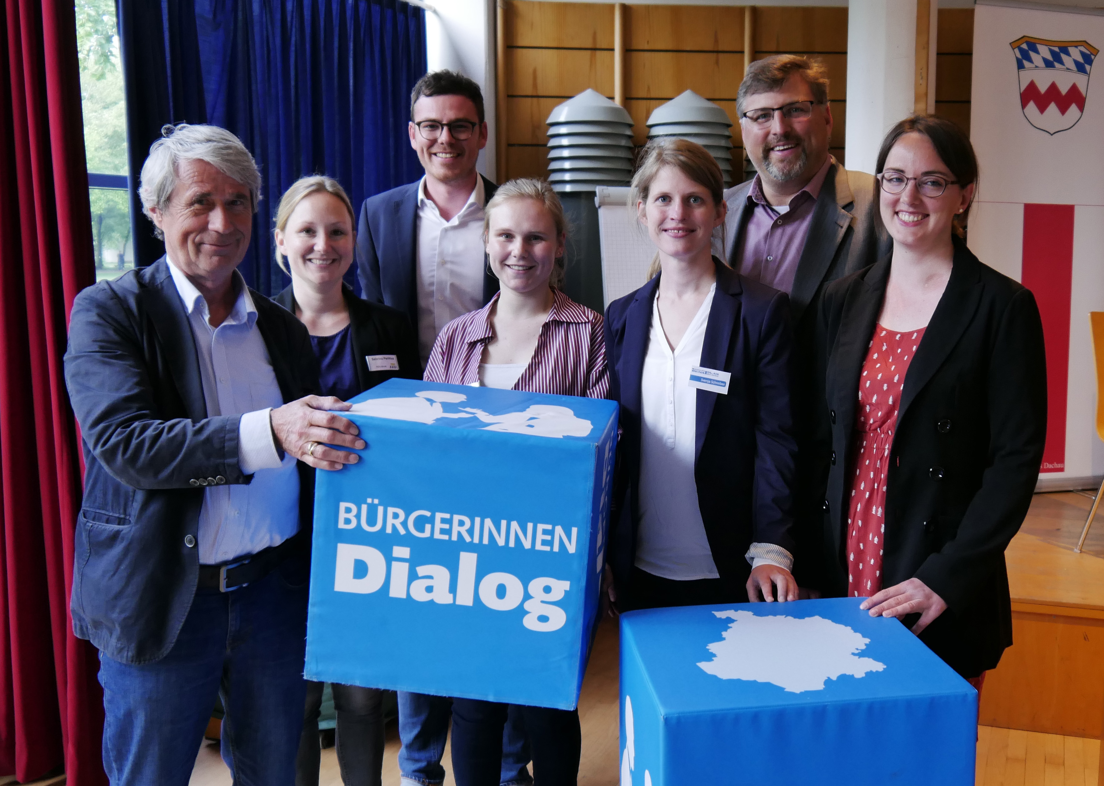 Volles Haus beim Bürgerdialog zum Radverkehr im Landkreis Dachau am 22.05.2019