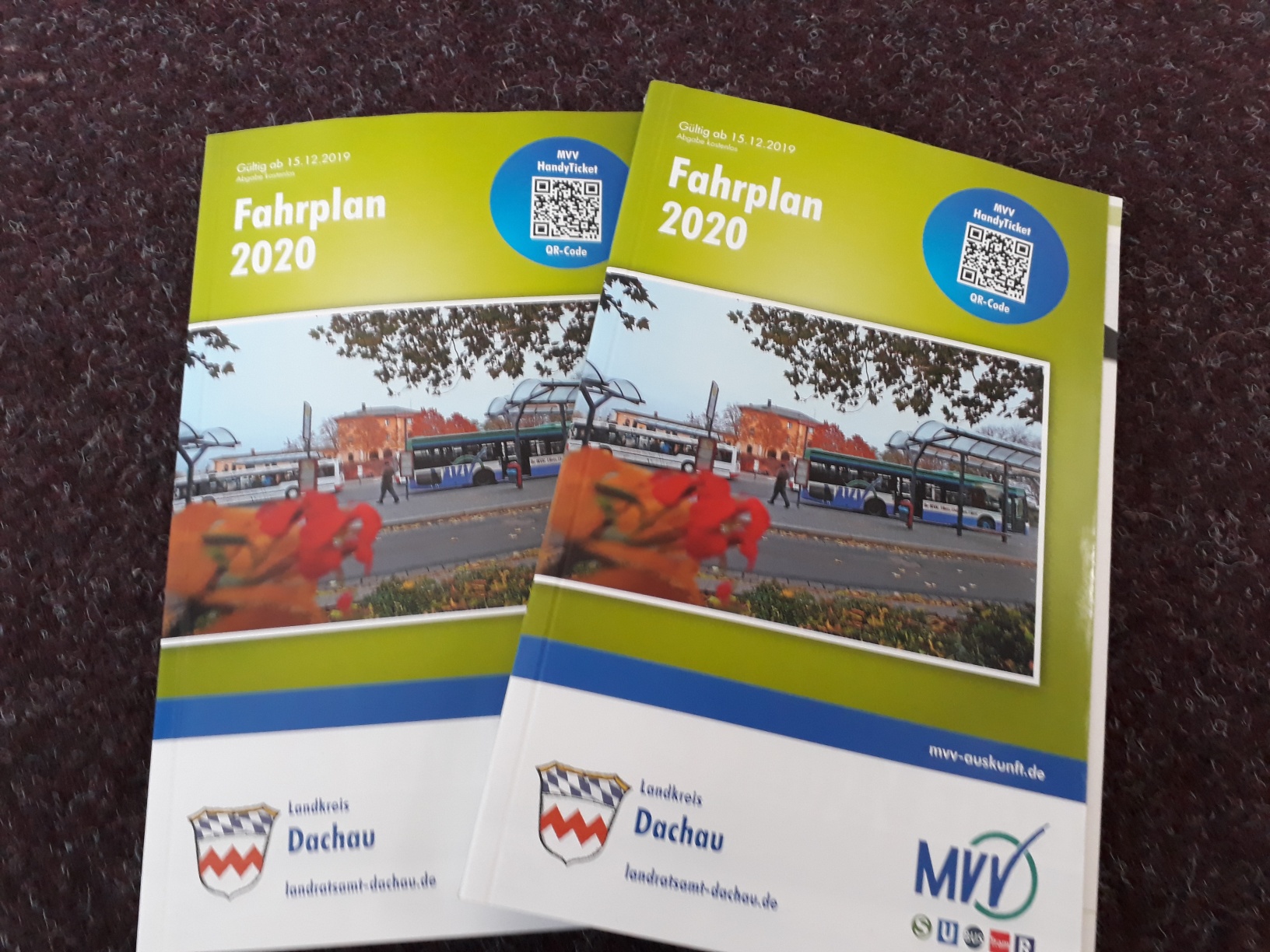 Neues Fahrplanheft für den Landkreis Dachau 2020