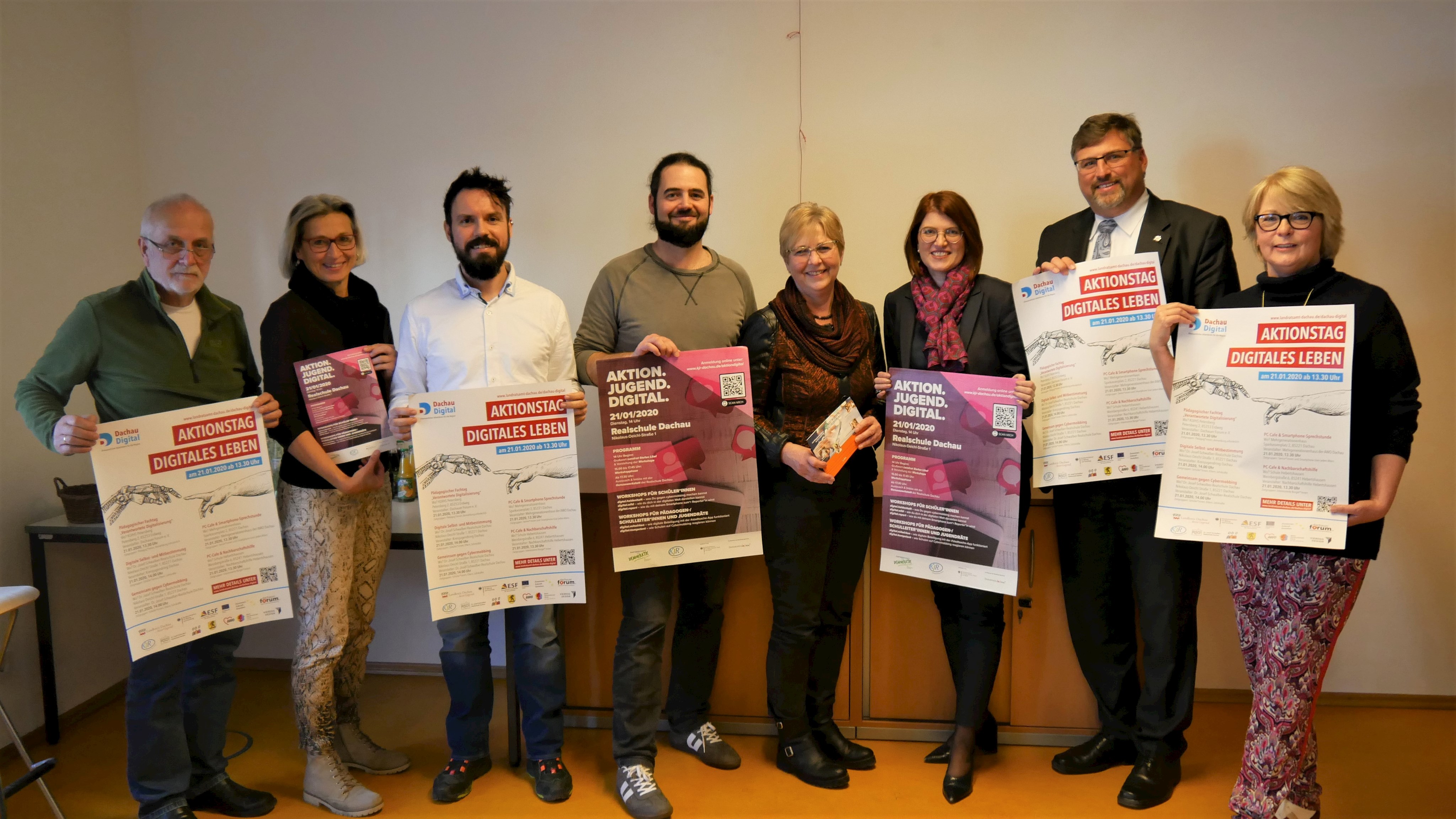 DIGITALES LEBEN IN DACHAU – Aktionstag am Dienstag, den 21.01.2020  mit vielen Events für Jung und alt