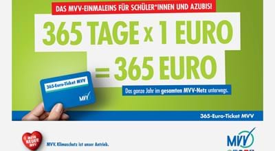  365-Euro-Ticket MVV für