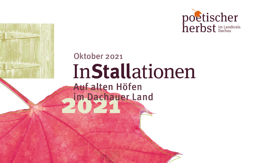 Poetischer Herbst 2020 aufgrund der Corona-Pandemie verschoben auf Oktober 2021