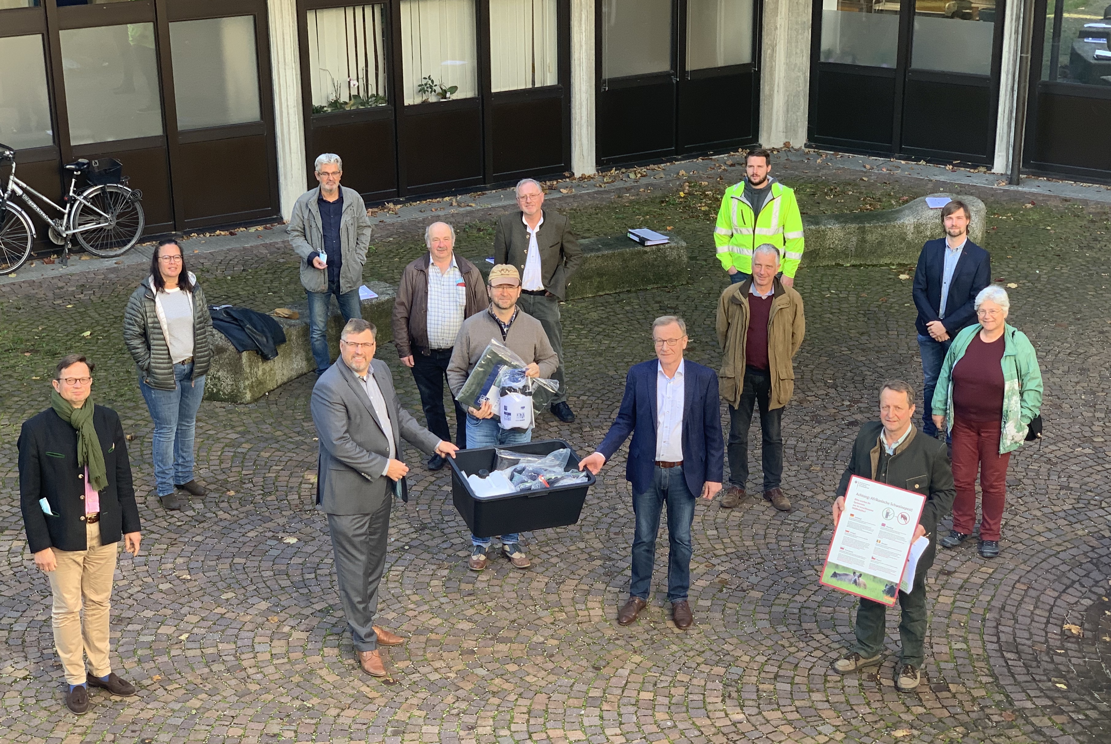 Treffen des Runden Tisches ASP im Landratsamt