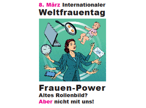 Kein Sonderrecht, sondern Menschenrecht – Internationaler Frauentag 2024