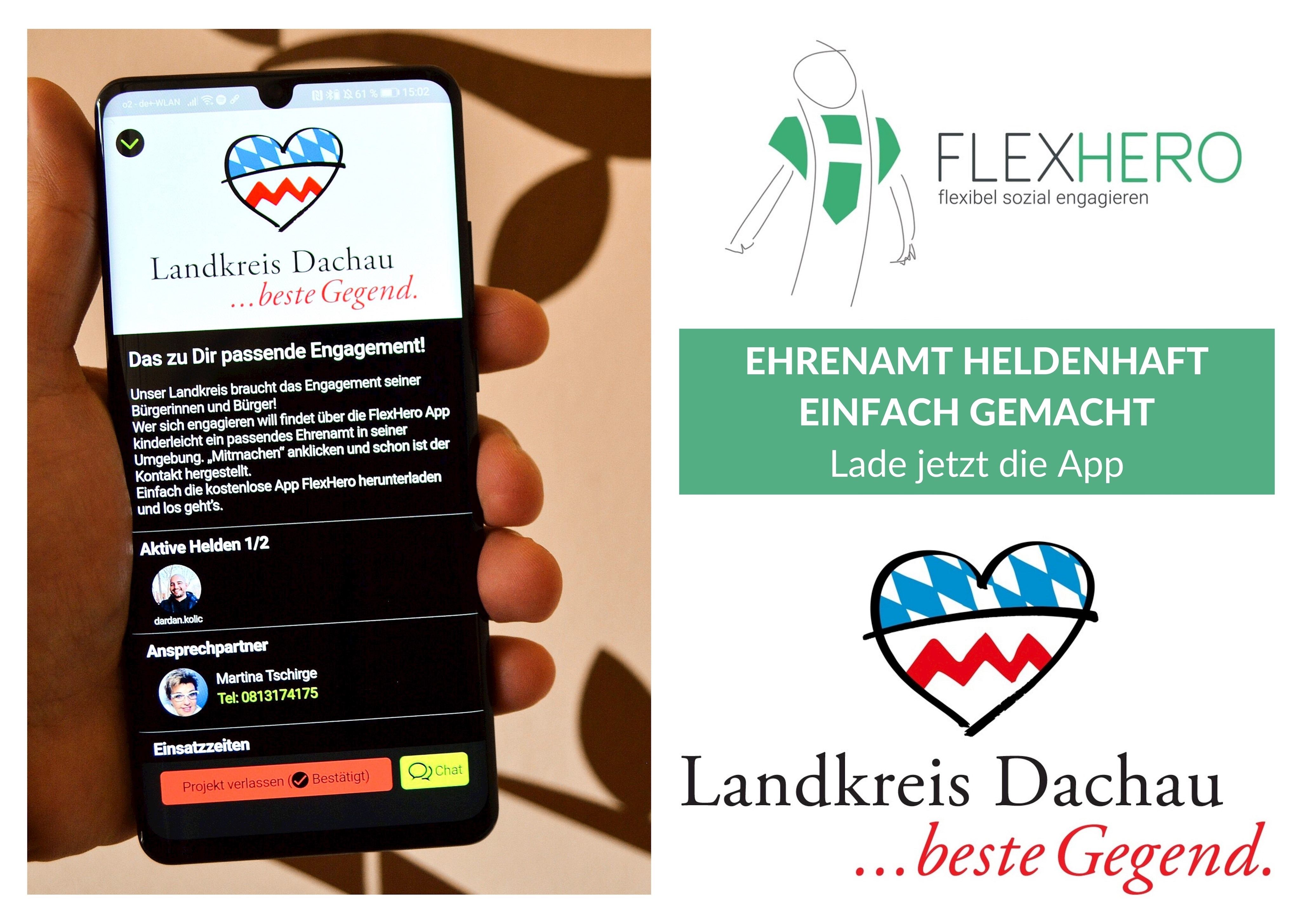 Helden gesucht – Per App zum passenden Ehrenamt