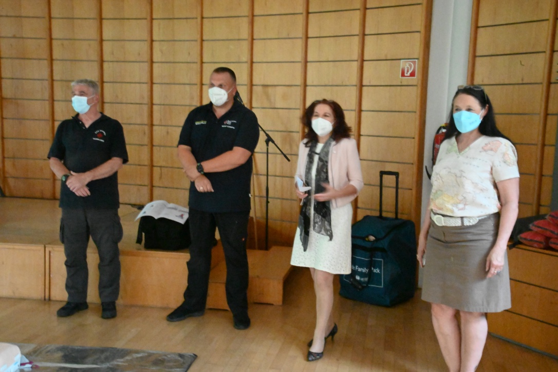 Gesundheitsmediatoren werden geschult um Leben zu retten 