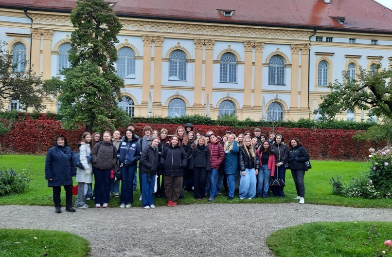 Schulpartnerschaft Oktober 2025 am Schloss