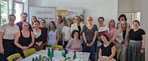 Bild vergr&ouml;&szlig;ern: Arbeitstreffen Caritas Dachau im Landratsamt Oświęcim