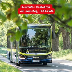 Bild vergr&ouml;&szlig;ern: ÖPNV Bus im Landkreis