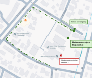 Bild vergr&ouml;&szlig;ern: Lageskizze Liegesalzstraße