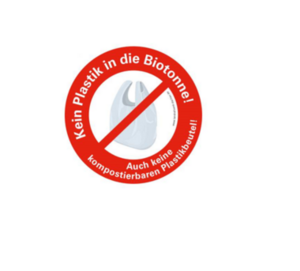 Biomüll Aufkleber