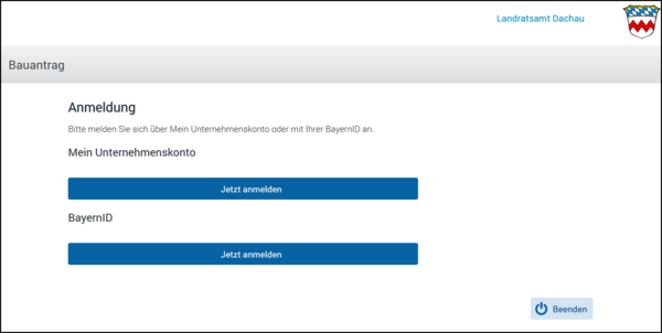 Bild vergr&ouml;&szlig;ern: Anmeldung Online Antrag