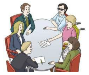 Leichte Sprache Zusammenarbeit