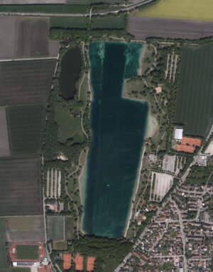 Luftbild Karlsfelder See