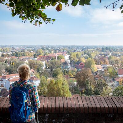 Bild vergr&ouml;&szlig;ern: Schlossmauer Dachau