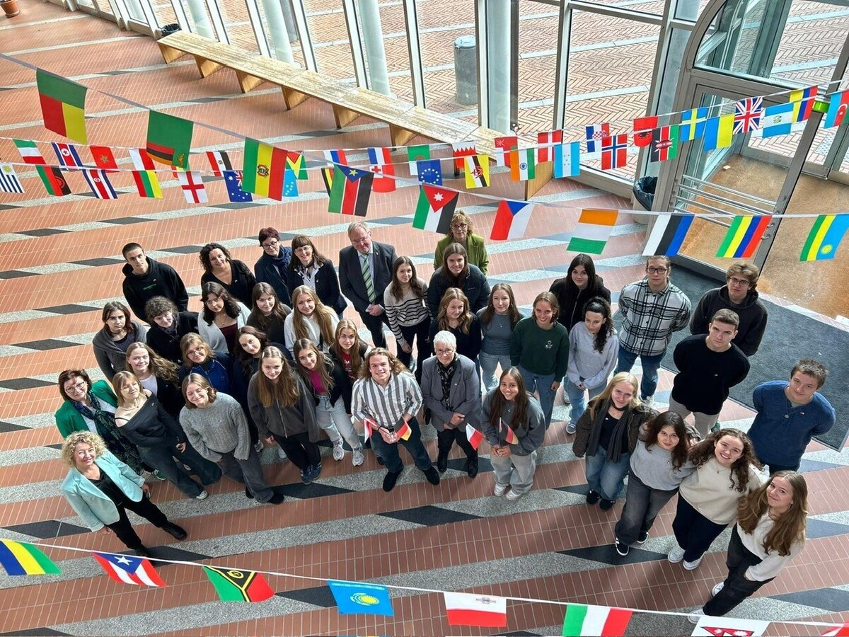 Gruppenbild Schulpartnerschaft
