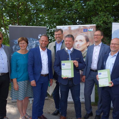 Bild vergr&ouml;&szlig;ern: Gruppenbild Natura 2000