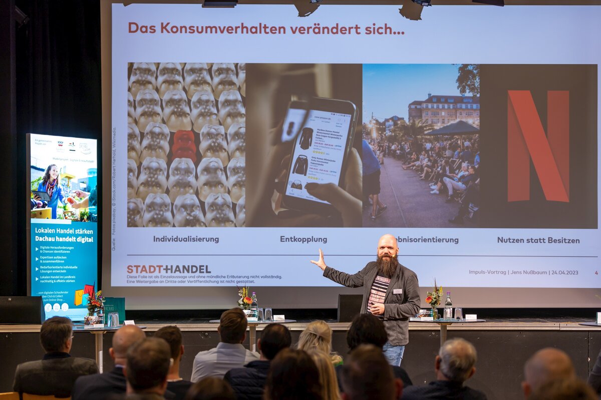 Digitale Einkaufsstadt Impulsvortrag