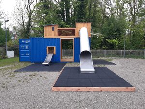 Bild vergr&ouml;&szlig;ern: Spielcontainer Greta-Fischer-Schule