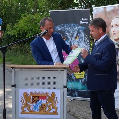 Bild vergr&ouml;&szlig;ern: Verleihung Natura 2000-Urkunde