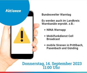 Bild vergr&ouml;&szlig;ern: Warntag 2023