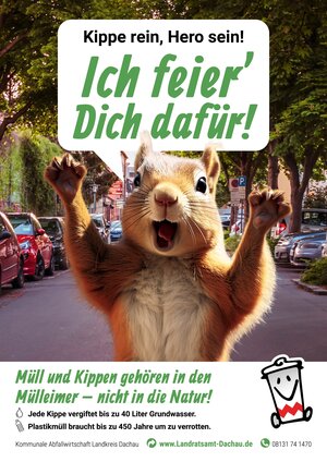 Bild vergr&ouml;&szlig;ern: Plakat Anti-Littering-Kampagne