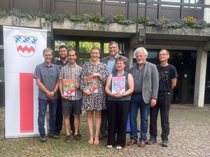 Bild vergr&ouml;&szlig;ern: Siegerehrung Radsensibilisierung 2024