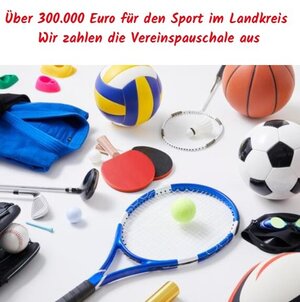Bild vergr&ouml;&szlig;ern: Bild mit Sportutensilien