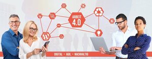 Bild vergr&ouml;&szlig;ern: Logo Arbeit 4.0