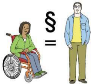 Bild vergr&ouml;&szlig;ern: Leichte Sprache Gleiche Rechte