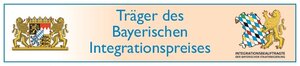 Logo Träger des Bayerischen Integrationspreises